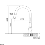 Vòi Rửa Chén Malloca K119T3